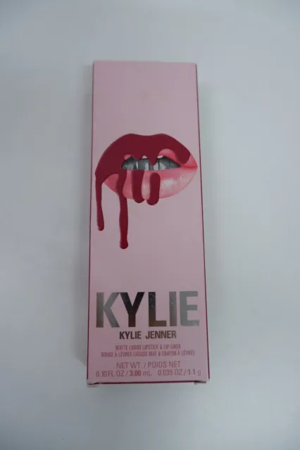 Kylie Cosmetics Lip Kit Hollyberry 504 Matte Liquid Lipstick Lip Liner NEW
