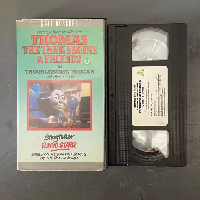 Thomas The Tank Engine And Friends Vhs Video - Troublesome Trucks - Kaleidoscope Thomas The Tank Engine And Friends Vhs Video - Troublesome Trucks - Kaleidoscope