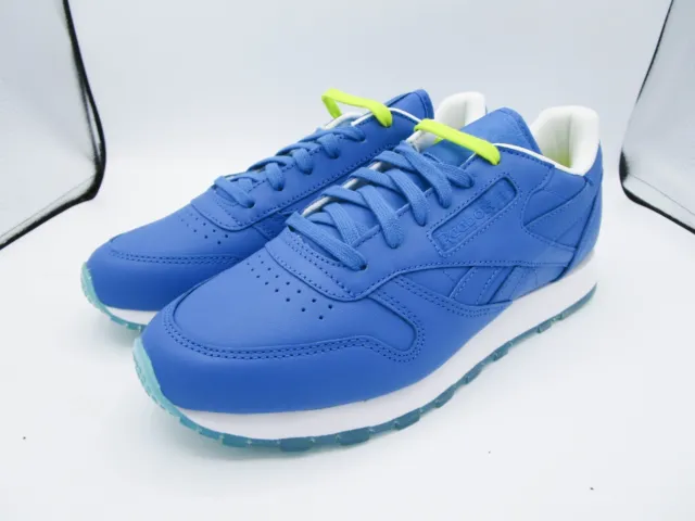 Reebok Classic Leather Face Womens 8 Blue Dramatic/Clarity/Wonder BD1326 Sneaker 3