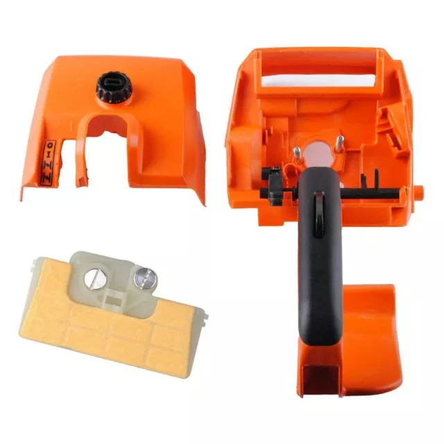 Compatible Rear Handle with Air Filter Cover for MS310 MS390 Chainsaw Models