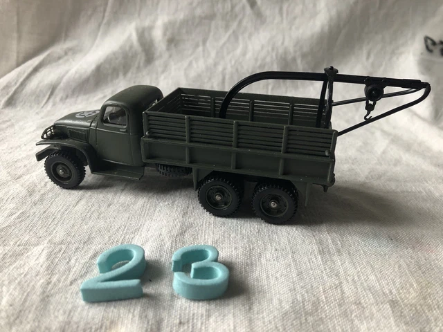 Lot De 7 Camions Militaires Solido GMC échelle 1/50 - Neufs - Vert Armée