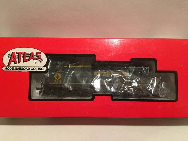 HO Atlas Maine Central Alco S-4 Switcher Powered Diesel Locomotive MEC #313