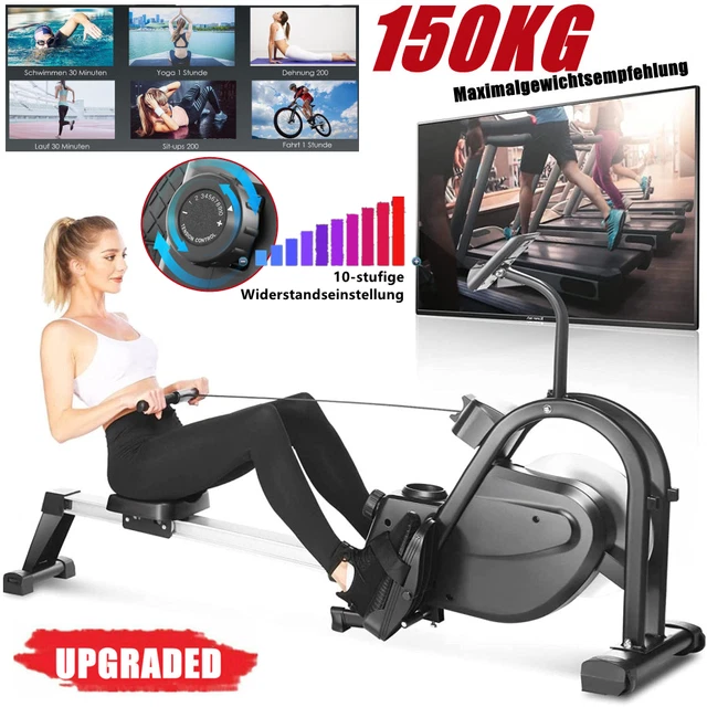 Kettler Rudergerät AXOS Rower - Der Ideale Rudertrainer Mit LCD-Display