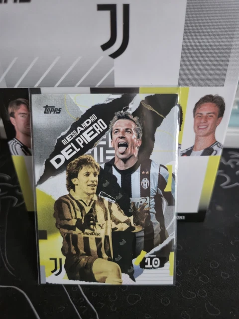 Card 4: Alessandro Del Piero - Upper Deck Juventus FC Campione d'Italia 1994-1995