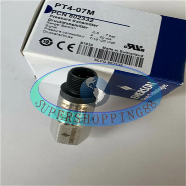 1Pz Emerson Pt4-07M Pcn 802332 Lp Trasmettitore Di Pressione Nuovo