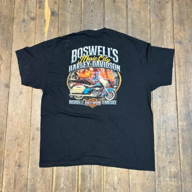 TSHIRT HARLEY DAVIDSON Grafik Biker Vintage kurzärmeliges TShirt