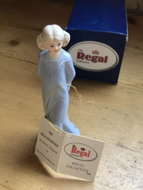 Die Regal Sammlung (Schlafenszeit) Figur Feines Porzellan Sammelobjekt Deko