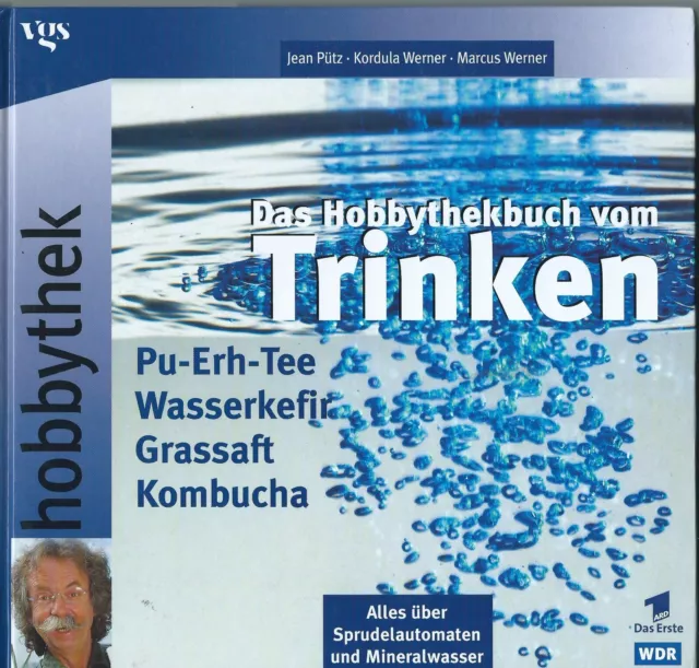 Buch Hobbythek - "Das Hobbythekbuch vom Trinken“ von Jean Pütz mit Widmung