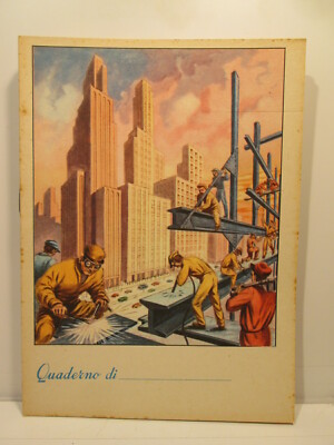 QUADERNO SCUOLA   ANNI '40'50    IL CONTE DI MONTECRISTO   CISA ROMA 