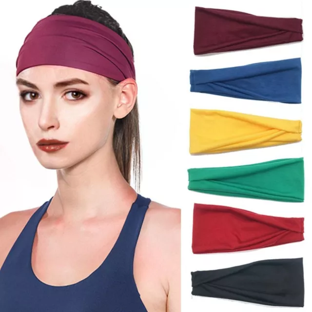 Fasce per capelli sport assorbente sudore casual yoga uomo e donna