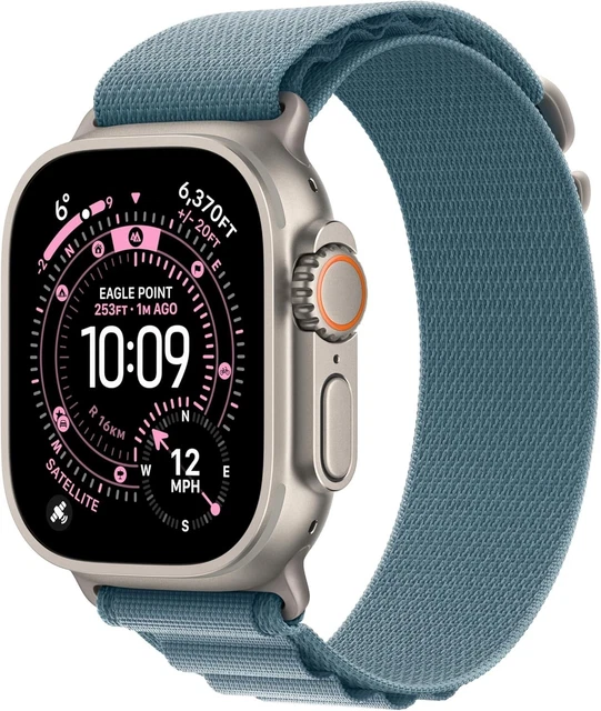 APPLE WATCH ULTRA 3 Cellular 49mm Nat Titanium Case Light Blue Alpine apple-watch-ultra-3-cellular-49mm-nat-titanium-case-light-blue-alpine