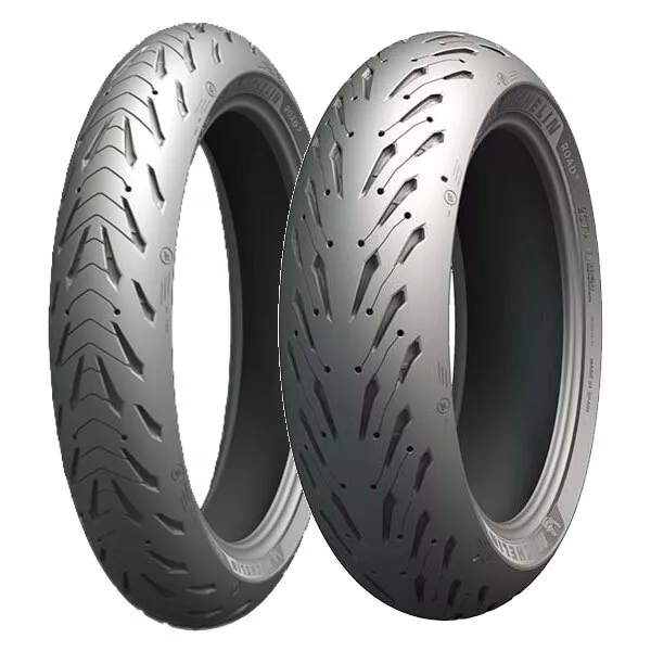 Coppia Gomme Michelin 120/70Zr17 (58W) + 190/55Zr17 (75W) Road 5