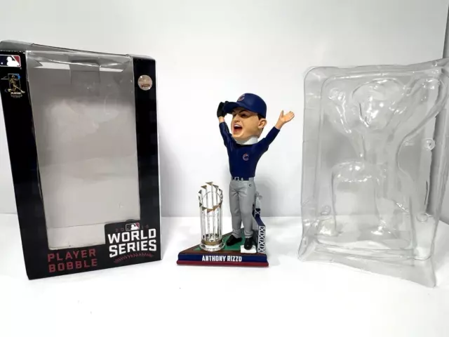 Bobblehead Anthony Rizzo 2016 World Series Chicago Cubs Final Out BROKEN Yankees