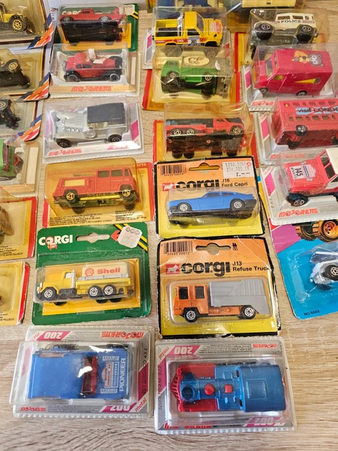Majorette Lot De Voitures Miniatures Anciennes Et Autres Marques En Boite Neuve