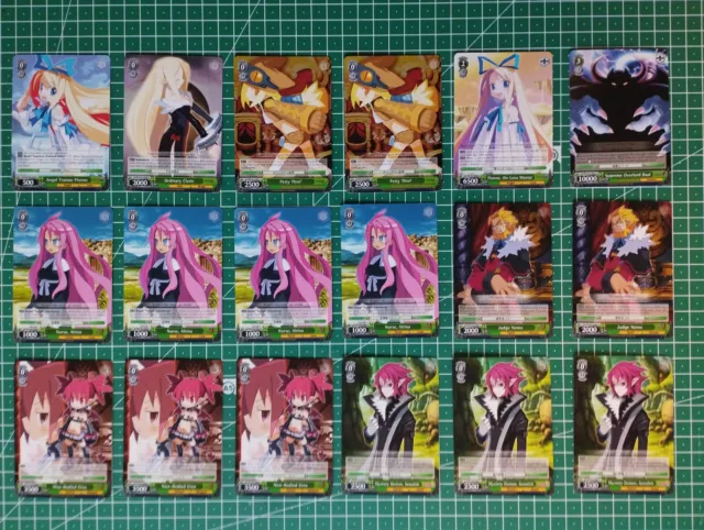 Weiß Schwarz TCG Disgaea Sammlung 355 Karten Anime Game Sammelkarten 3