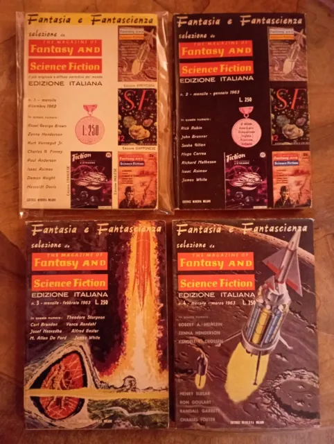 Fantasia E Fantascienza Volumi 1-10 1962-1963 Asimov