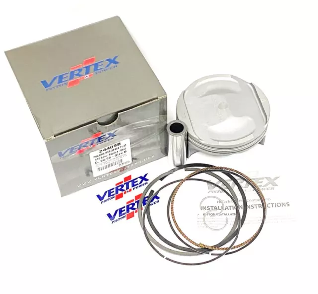 VERTEX PISTON KIT (STD BORE) TOP END REBUILD 2011-2014 for POLARIS RZR XP 900 2