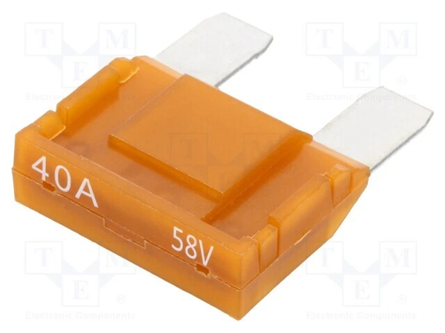 Sécurité : Schmelz 58VDC 29mm Zinnlegierung Voiture 40A