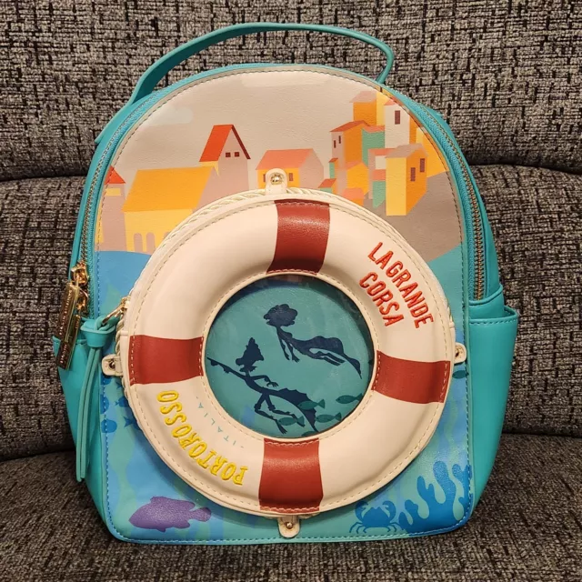 Danielle Nicole Disney Pixar Luca Porto Rosso Lifesaver Mini Backpack