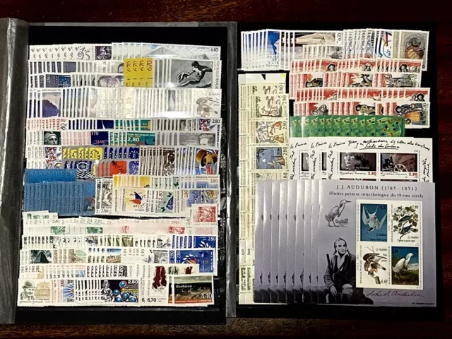 FRANCE 1995 -Joli lot timbres et blocs Neufs**/MNH Faciale 276,71€… À SAISIR !