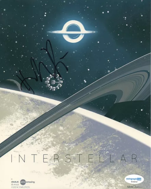 Hans Zimmer Signed Interstellar Photo Also Acoa