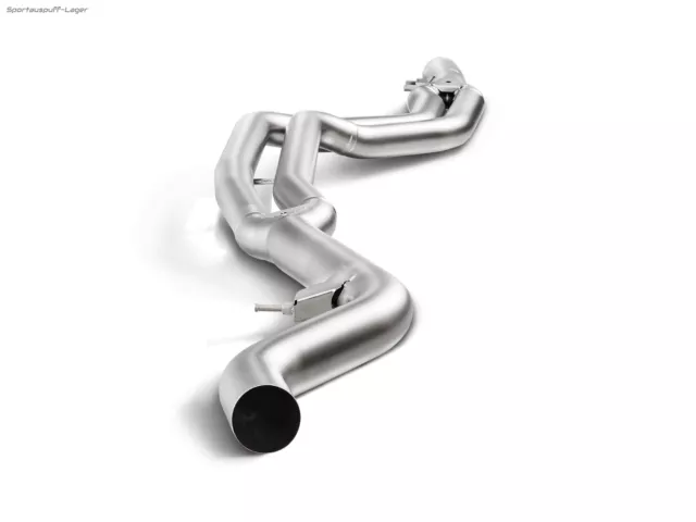 Akrapovic Evolution Edelstahl Link Pipe Verbindungsrohr BMW 1er M140i F20 F21