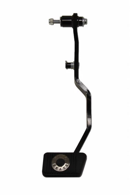 Leed Brakes PBP-2 Pedal Assembly Brake Rectangular Firewall Mount Steel Black Ru