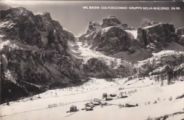Val Badia  - COLFOSCO - Gruppo Sella - Boe   1951