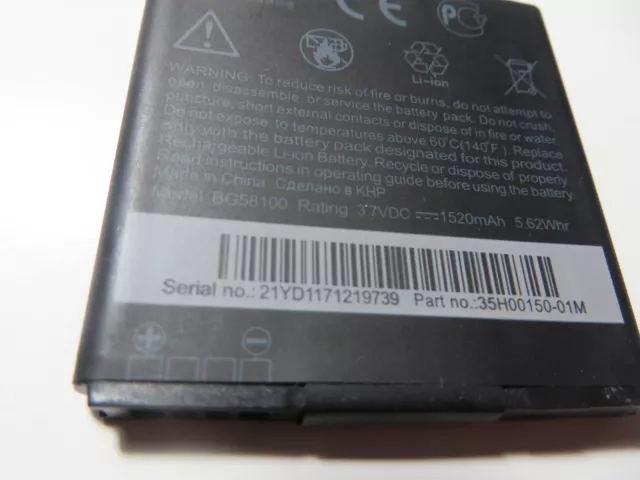 HTC SENSATION XL G14 G17 G18 Titan X310E X315e BATTERY BG58100 ORIGINAL QUALITY