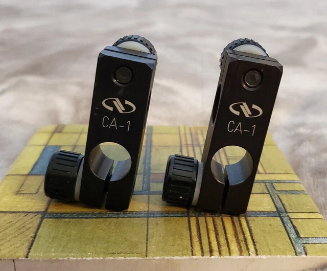LOT OF 2 NEWPORT CA-1 OPTICAL POST CLAMP RIGHT-ANGLE FOR 0.5" OPTICAL POST Mount