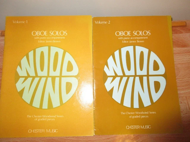 Oboe Solos - Volumes 1 & 2 with piano accompaniment, The Chester Woodwind Series