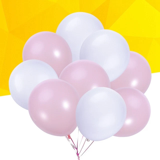 100Pcs 12 Inch Latex Rubber Balloons for Birthday Wedding Party Decoration