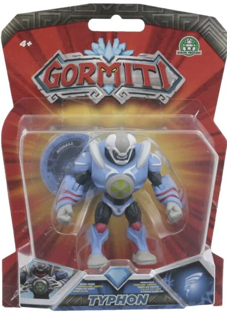 Gormiti Serie 2 – Action Figure Ultra Typhon 8 Cm Con Digital Code E Token Per Bracciale, 7 Punti Articolazione