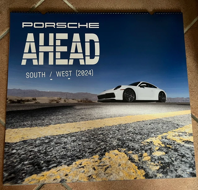 ORIGINAL PORSCHE LIFESTYLE "Porsche Kalender 2024" AHEAD SouthWest
