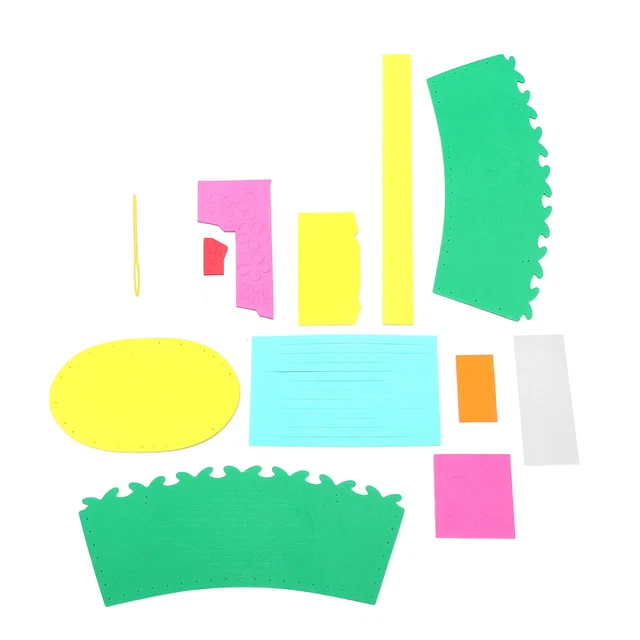 3 Set Vorschule Kinder DIY Material Nähzeug Für Vorschulkinder
