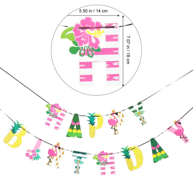 1 Set Nuoto Cartoon Tropical Party Resina Estate Dessert Per