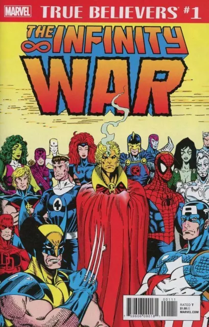 True Believers Infinity War #1 Marvel Comics Comic Book