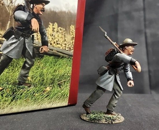 W.Britain 31367 American Civil War Texas Brigade Charging - Britains W.Britain 31367 American Civil War Texas Brigade Charging - Britains