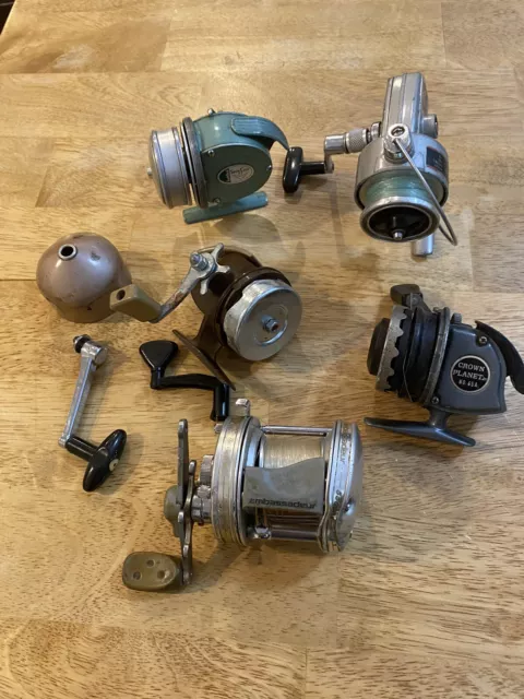 LOT OF OLD Used Fishing Reel Parts Mitchell $20.00 - PicClick