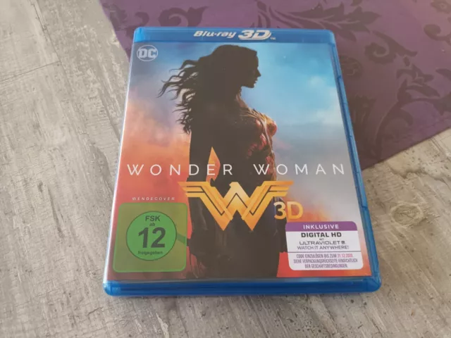 Wonder Woman - Gal Gadot - Chris Pine - Danny Huston - 3D Blu-ray
