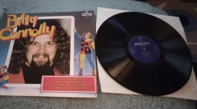 Billy Connolly - Vinyl Record LP Album - 5 Comedy Tracks - 1974 Pickwick SHM 927