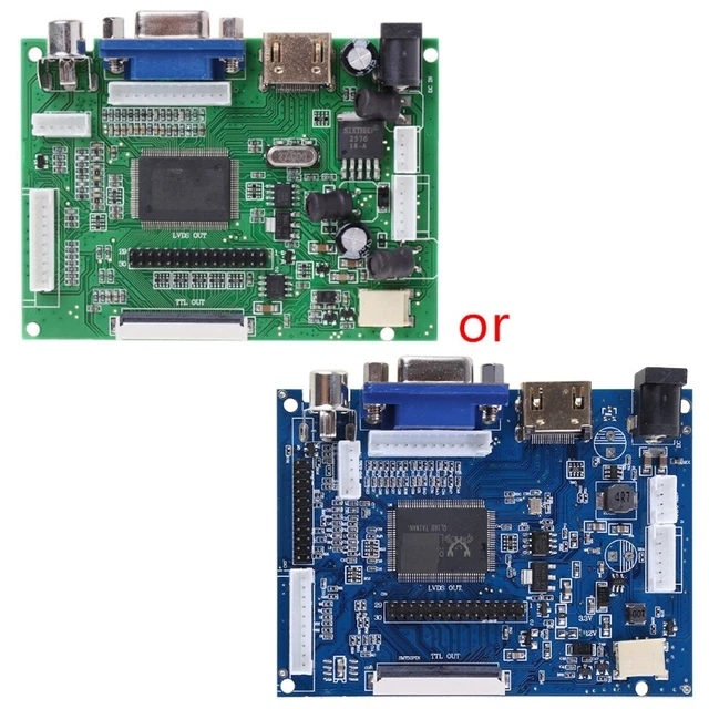 AT070TN90/92/94 7inch VGA 50pin LCD Driver Board LCD TTL LVDS Controller Board