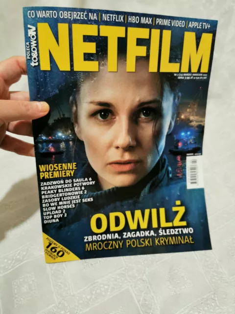 NETFILM Magazine March-April 2022 Zendaya Denzel Washington Ricky Gervais Polish