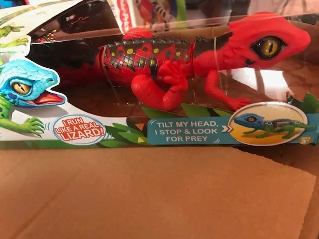 ROBO ALIVE ZURU Moving Slithering Red Snake Battery Powered Robotic Toy  $10.00 - PicClick
