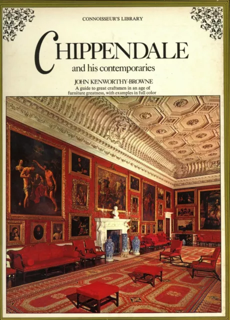 Antique Chippendale Furniture - Development Styles Makers Etc / Illustrated Book