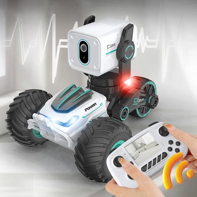 PHOTOGRAPHY REMOTE CONTROL Car Camera and Video Recording RC Stunt Car ...