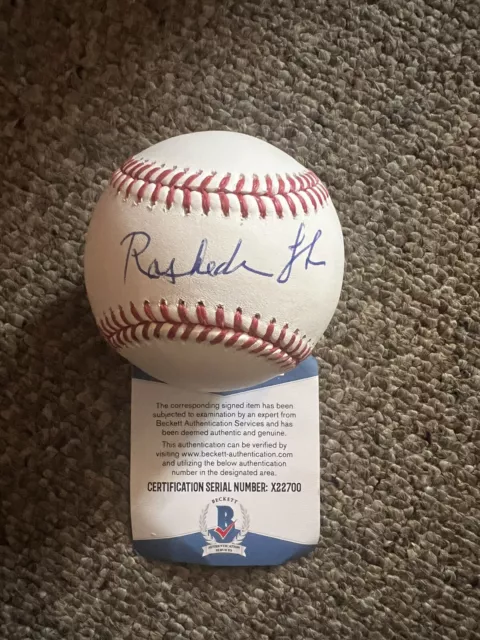 Rashida Tlaib Signed Baseball Jsa Coa Michigan US Congress american poltician