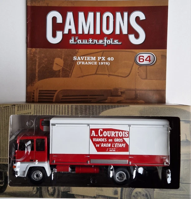 ALTAYA IXO 1/43 - Semi d'exception 71 - Saviem PS30 Tpts Ollivier