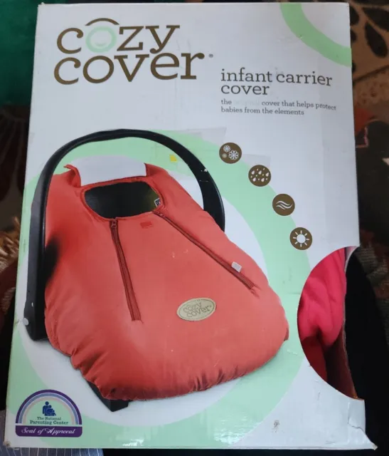 Cozy Cover Infant Carrier Cover, Secure Baby Car Seat Cover - BRAND NEW