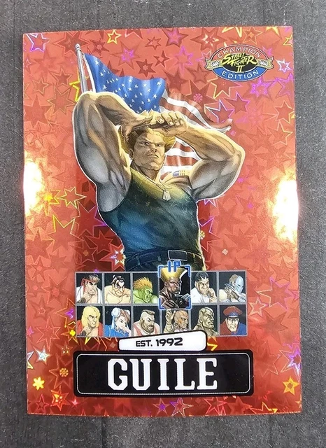 PSA MAGAZINE GUILE Cover Street Fighter 2: Champion Edition
